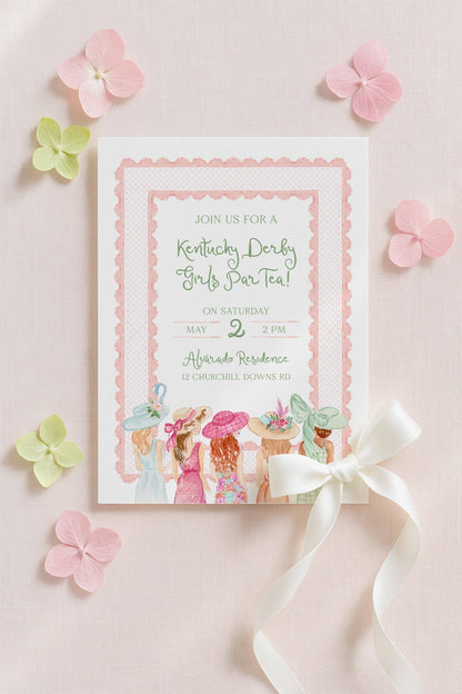 Kentucky Derby Party Invitation Template