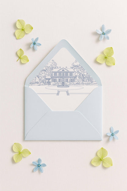 Legare Waring House Envelope Liner Template
