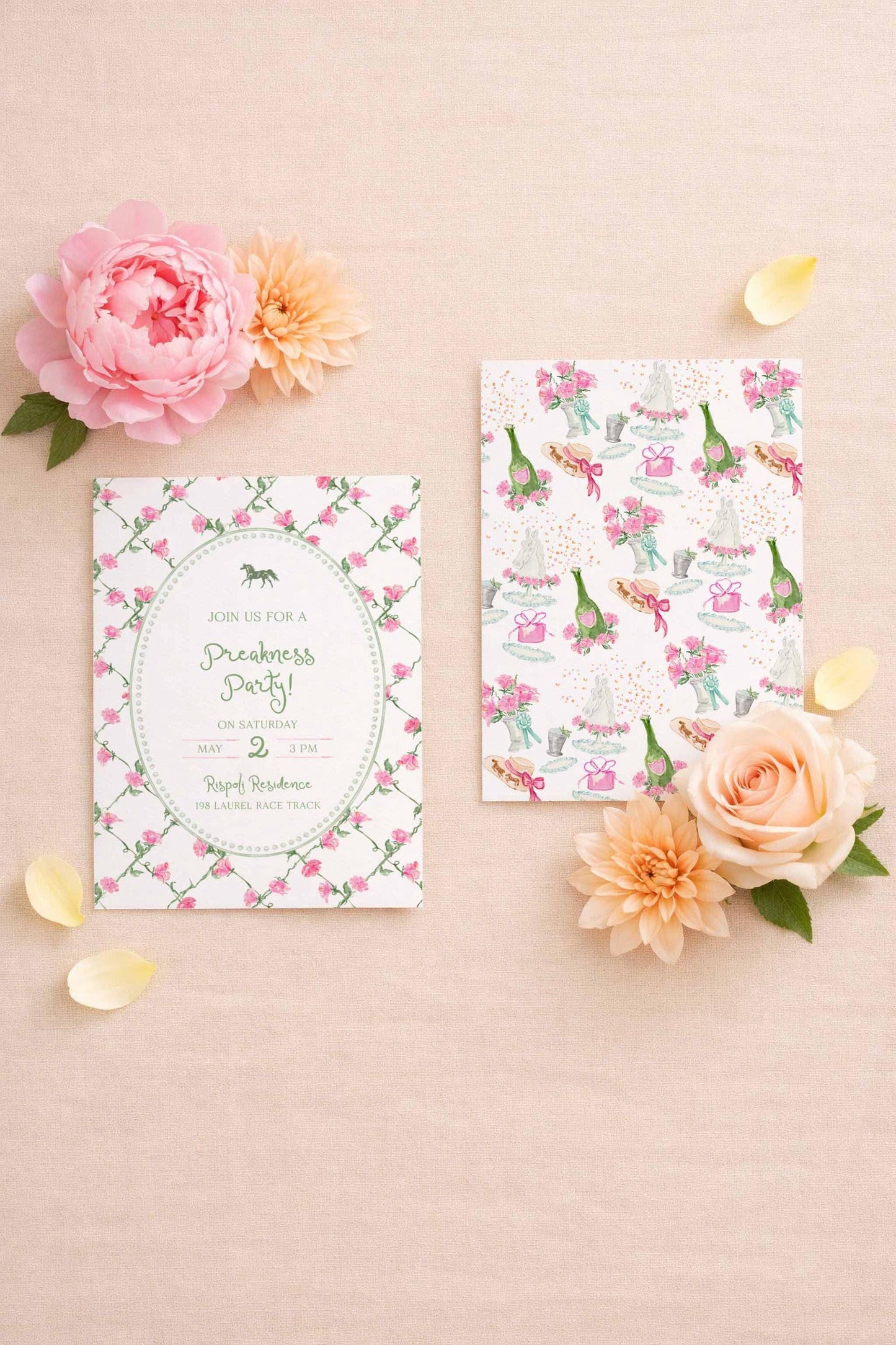Preakness Party Invitation Template