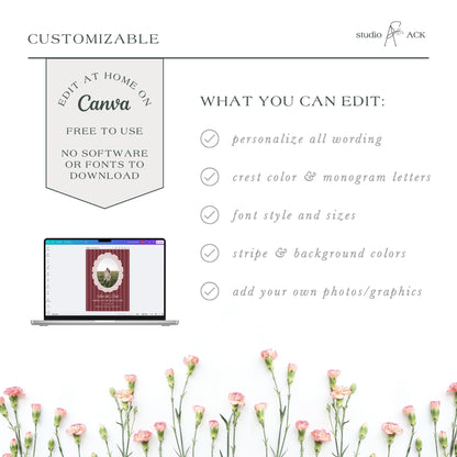 Vintage Lace Save the Date Template