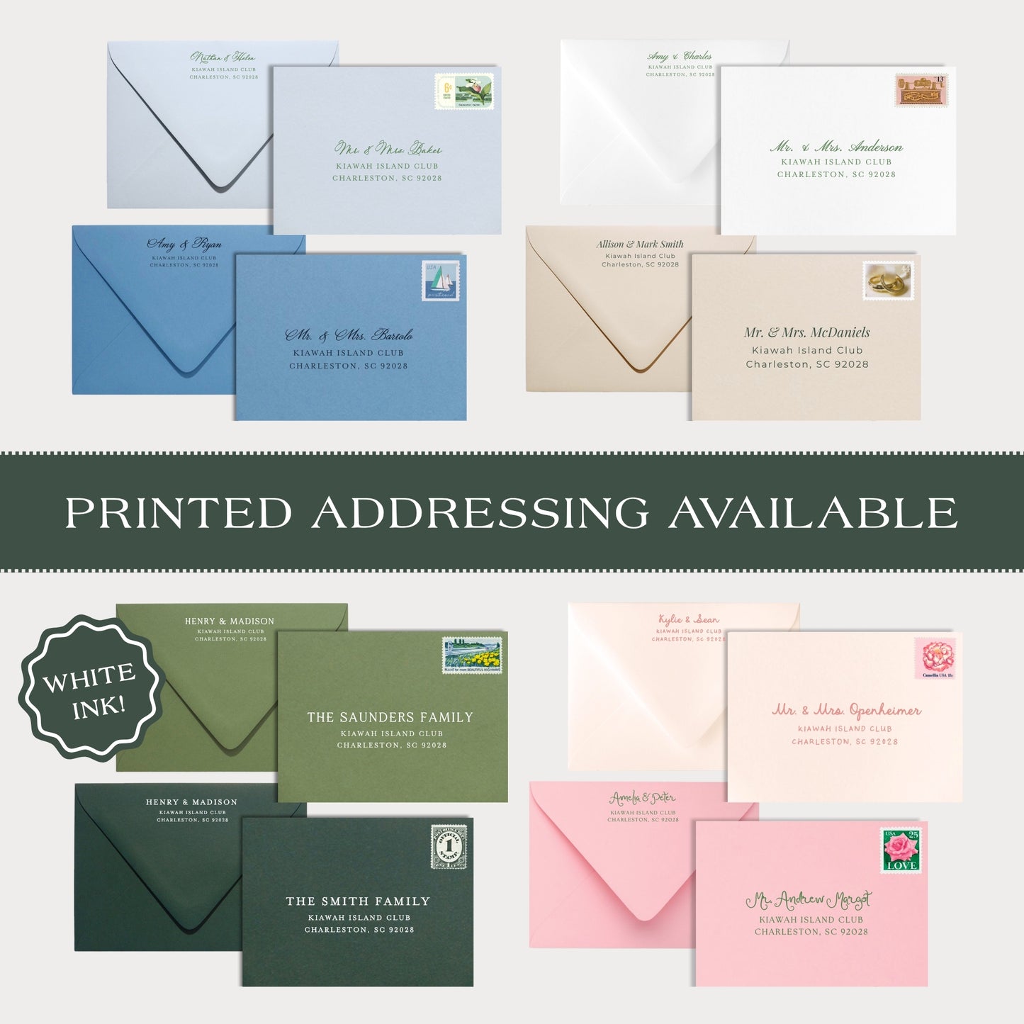 Euro Flap Envelopes in A1, A2, A6, A7, and A9 sizes | Blank Stationery Mailing Envelopes