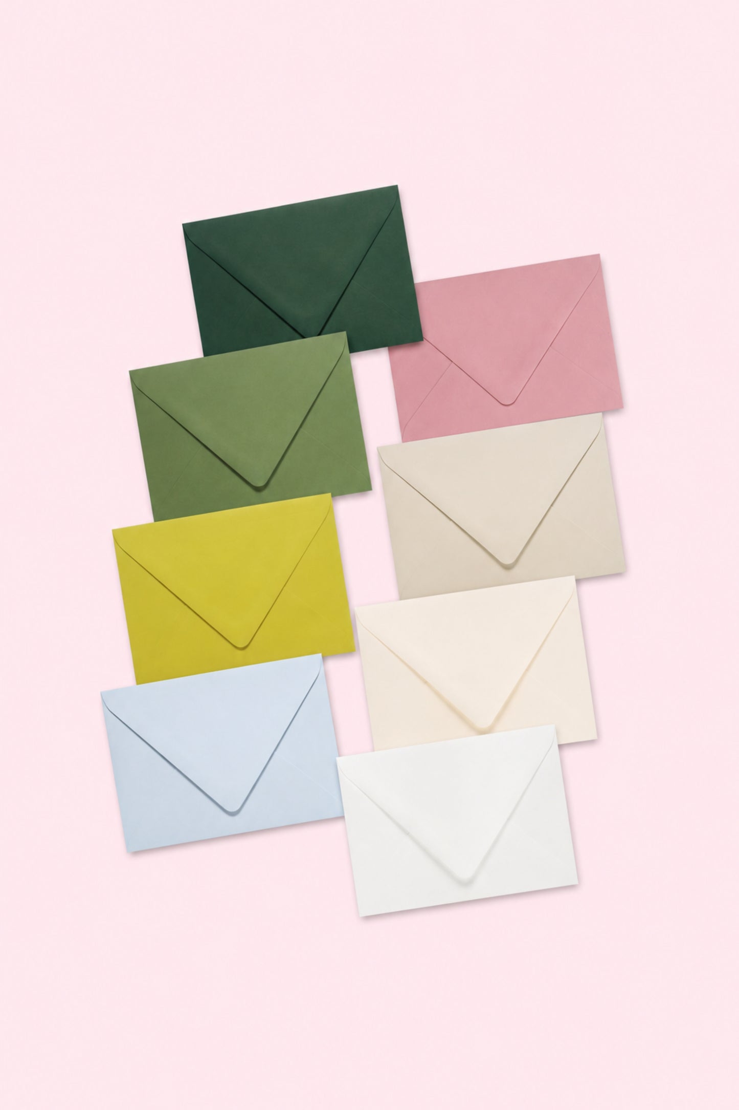Euro Flap Envelopes in A1, A2, A6, A7, and A9 sizes | Blank Stationery Mailing Envelopes