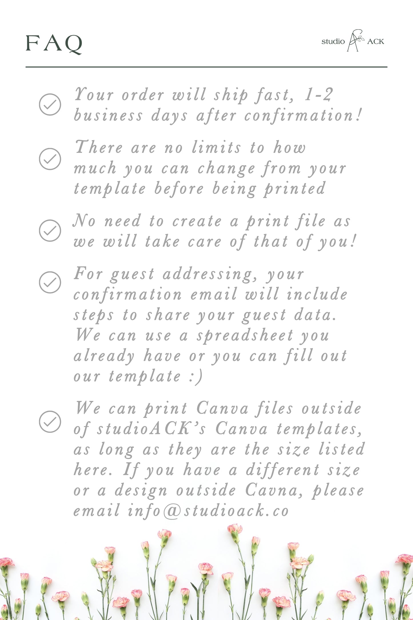 Save the Date Printing | Double Sided 5x7 Card Prints