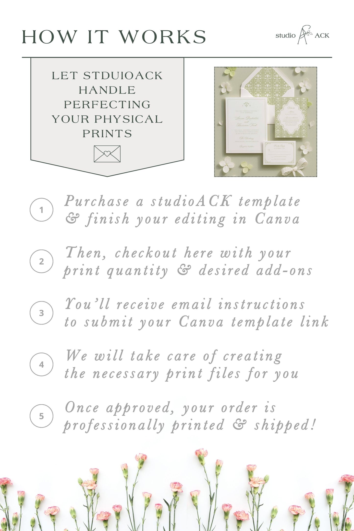 Invitation Suite Professional Printing | Wedding Invites
