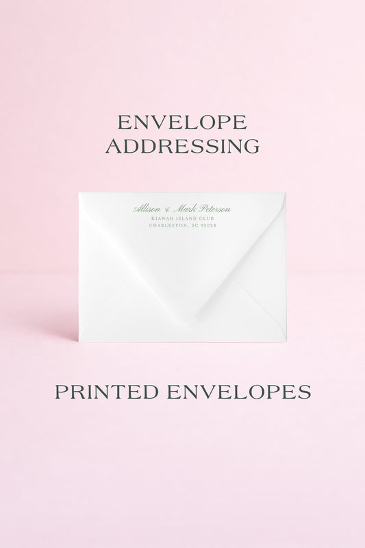 Printed Envelope Addressing