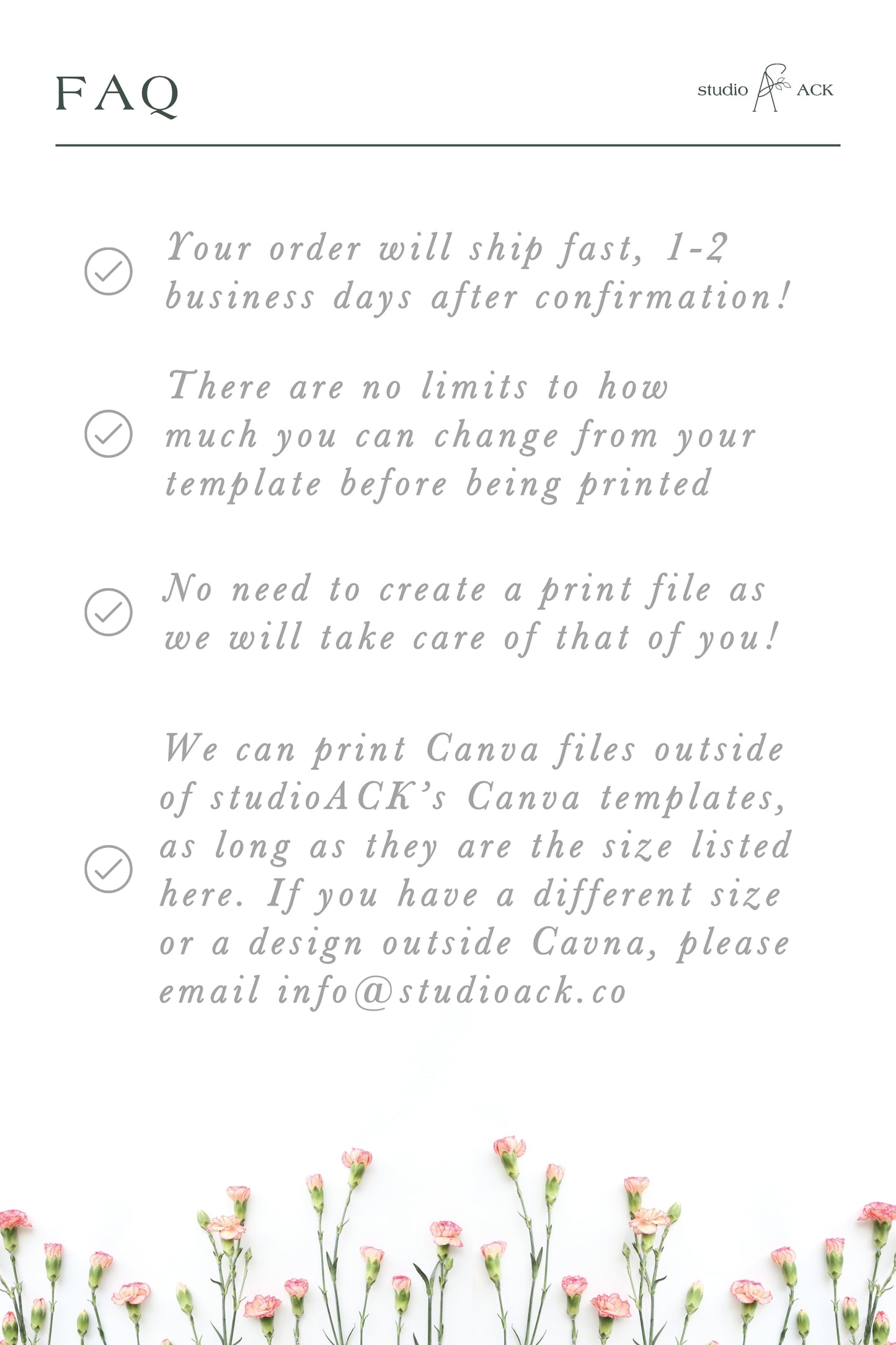 5x7 Card Professional Printing