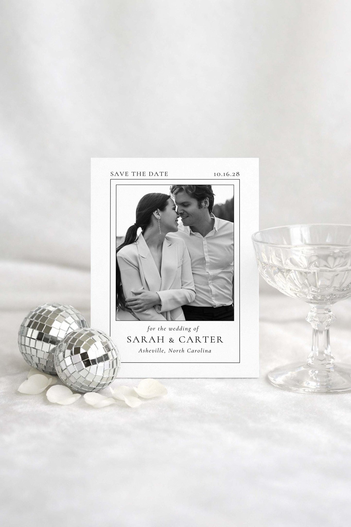 Modern Save the Date Digital Download