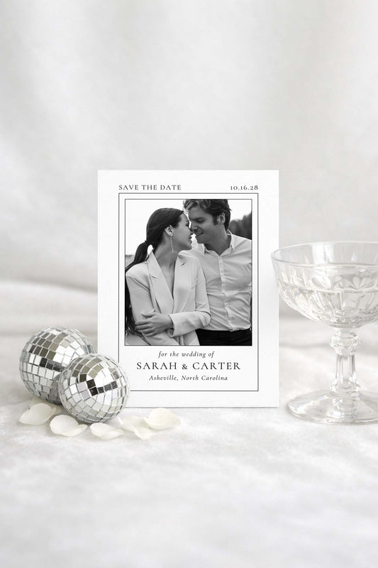Modern Save the Date Digital Download