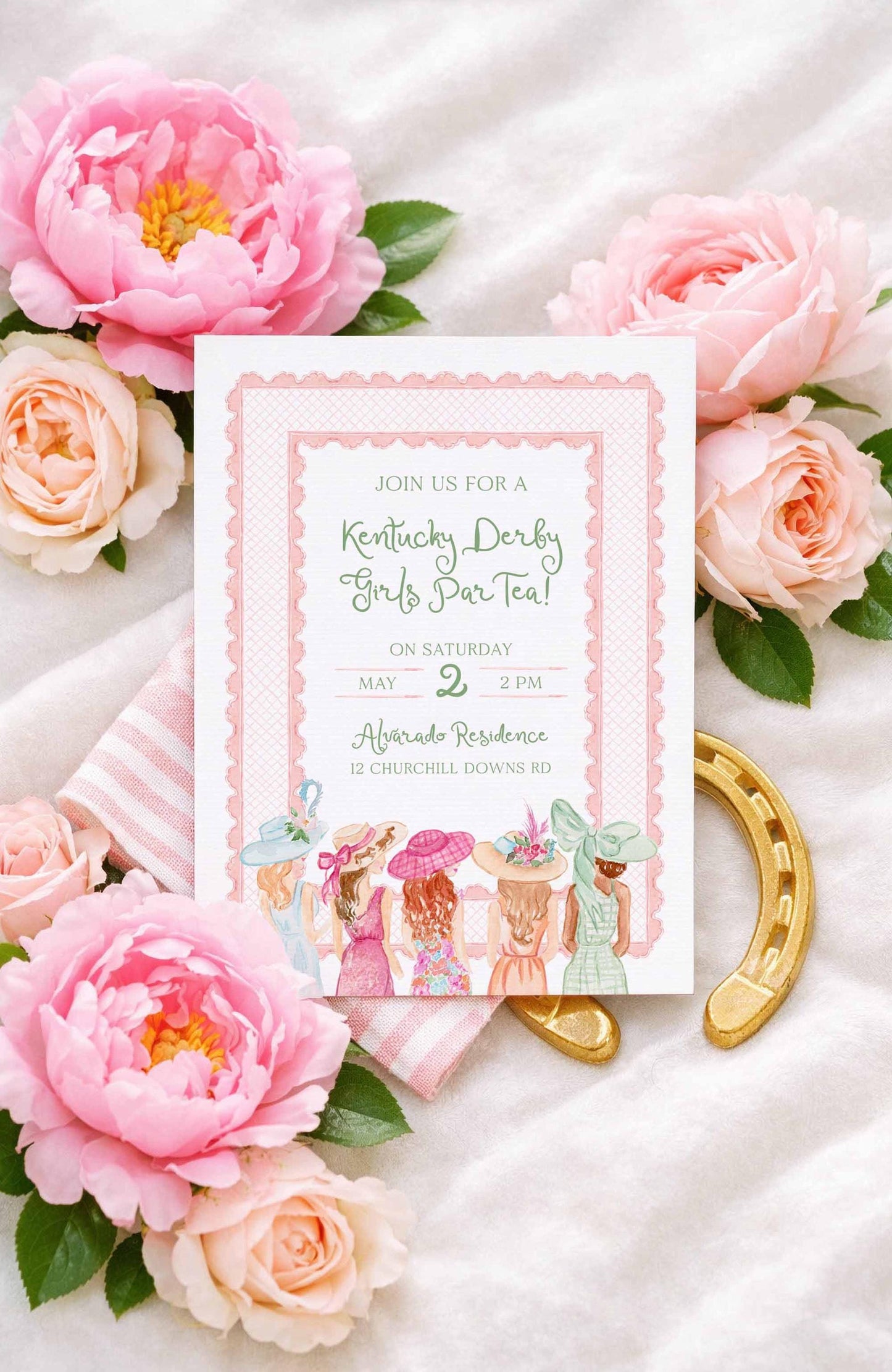 Kentucky Derby Party Invitation Template