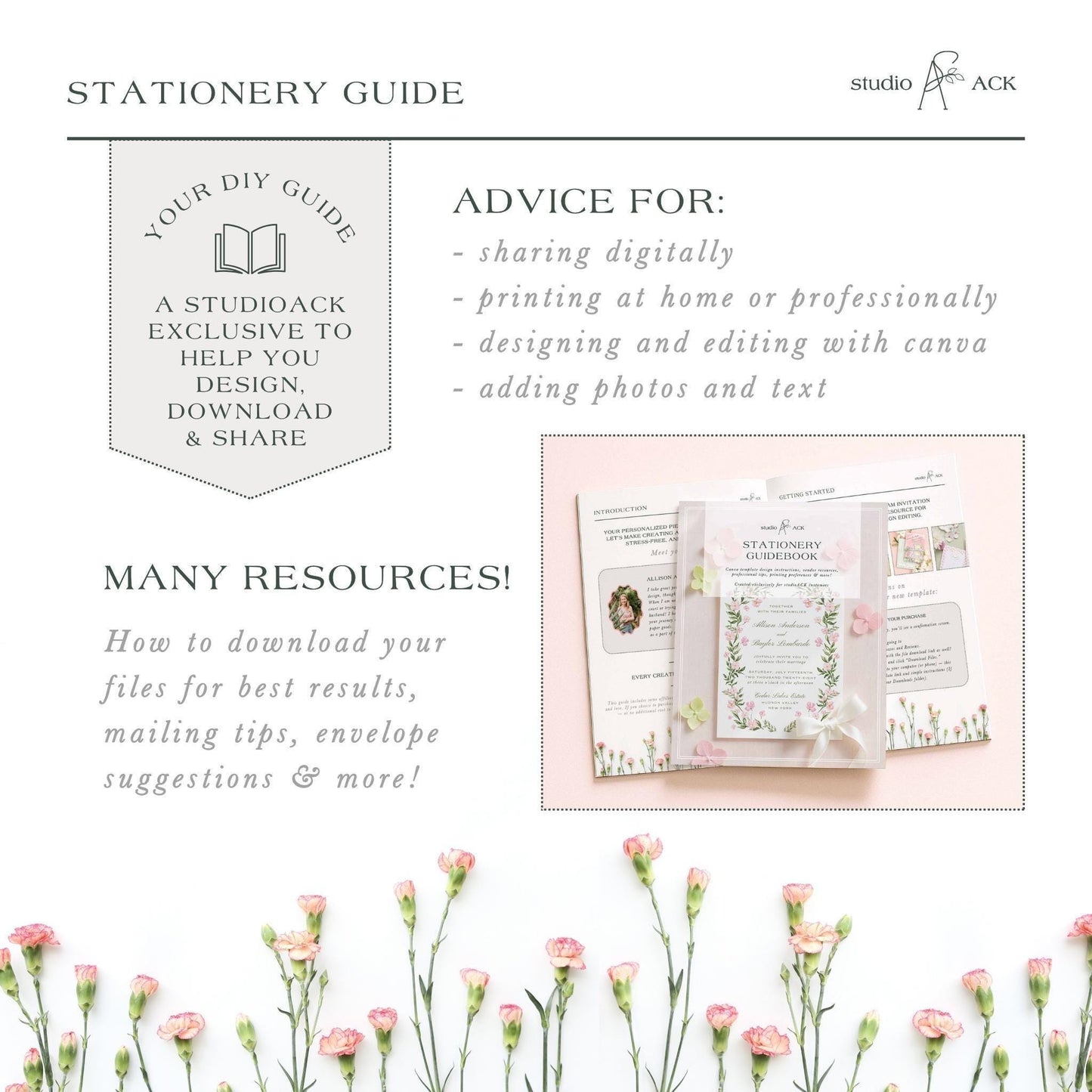 Striped Baby Shower Invitation Template | Green or Pink