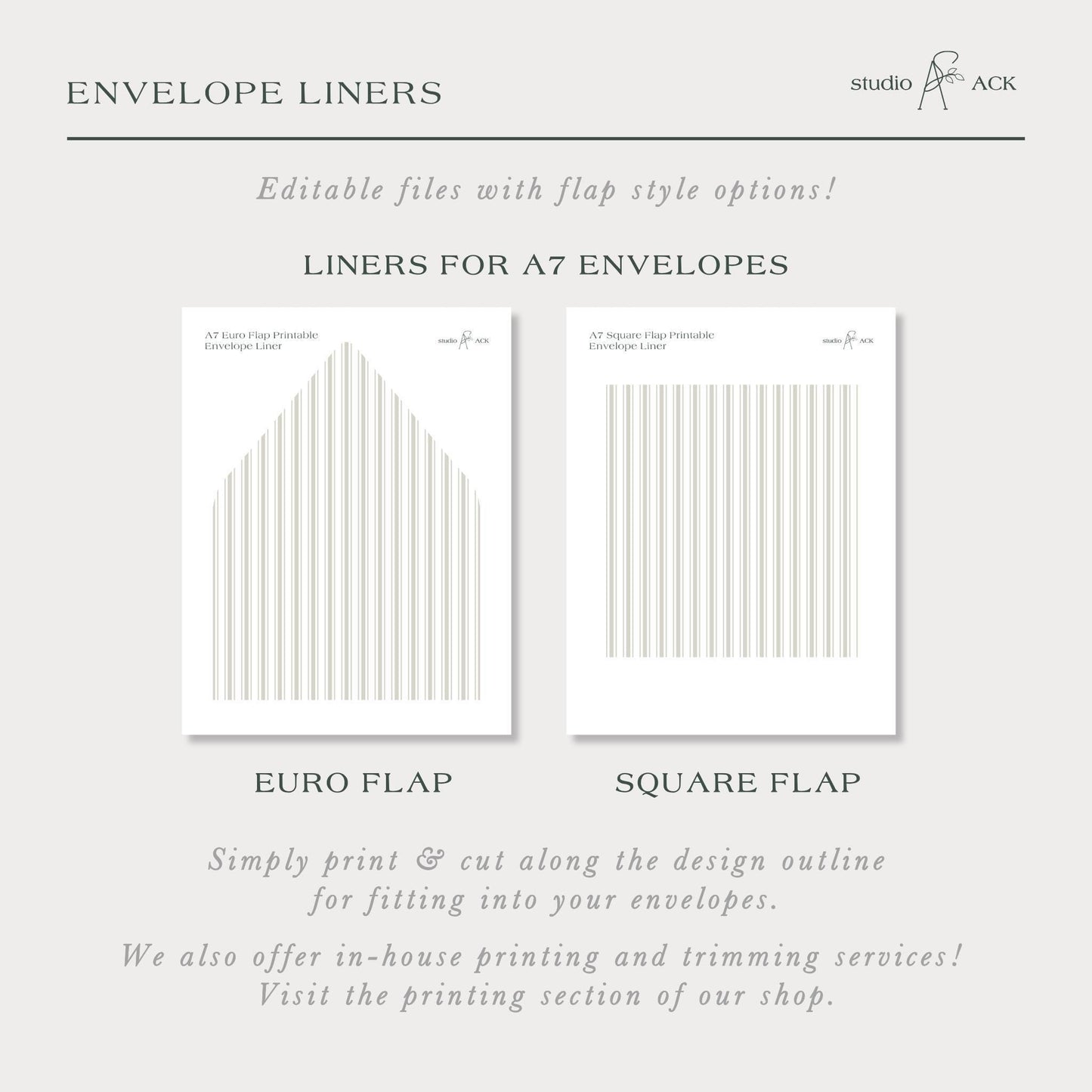 Old Money Striped Wedding Invitation Suite Template