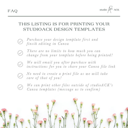 4x9 Card Professional Printing | Tall Card Stock Prints | Template Printing from studioACK