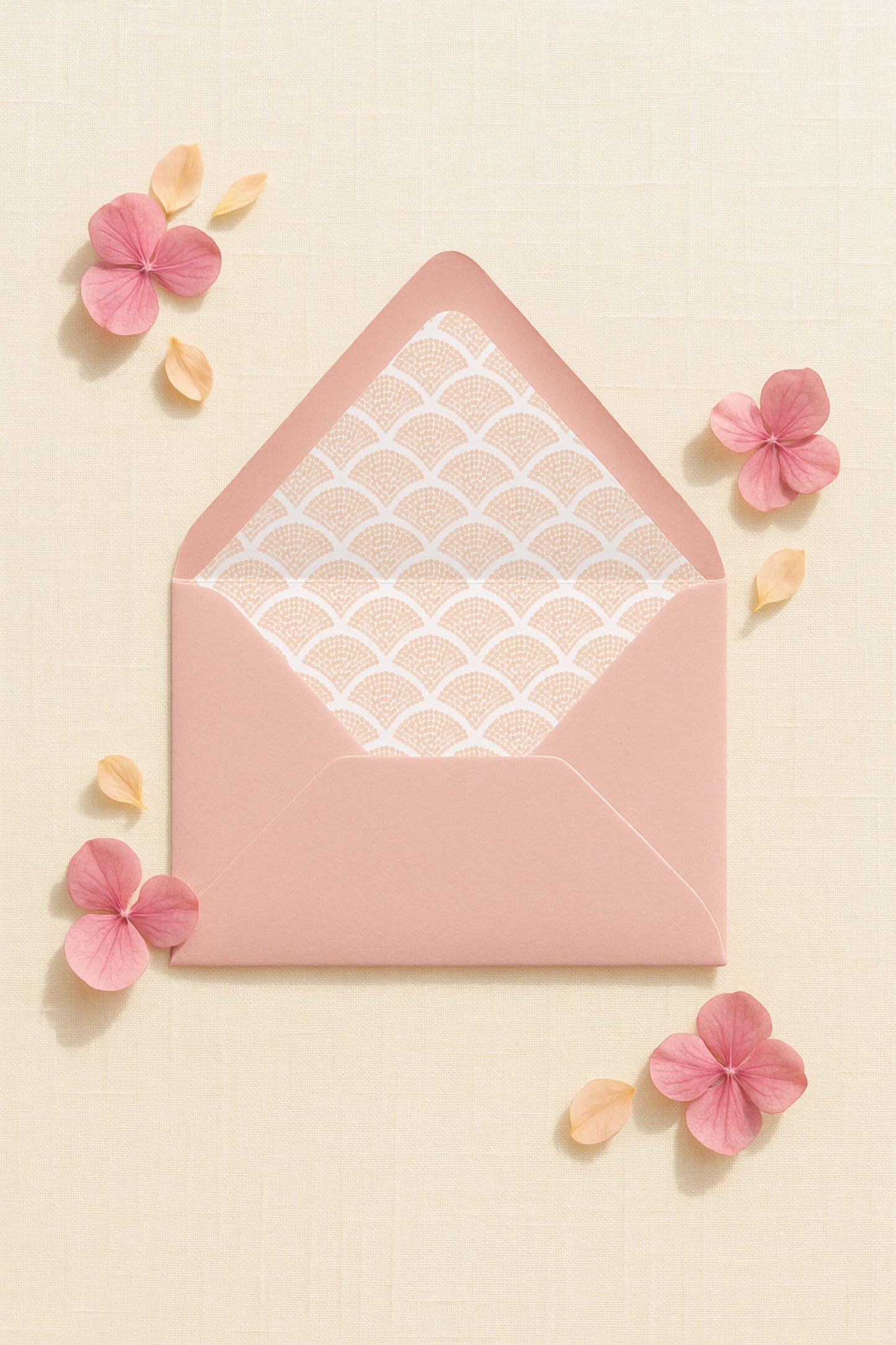 Whimsical Beach Envelope Liner Template