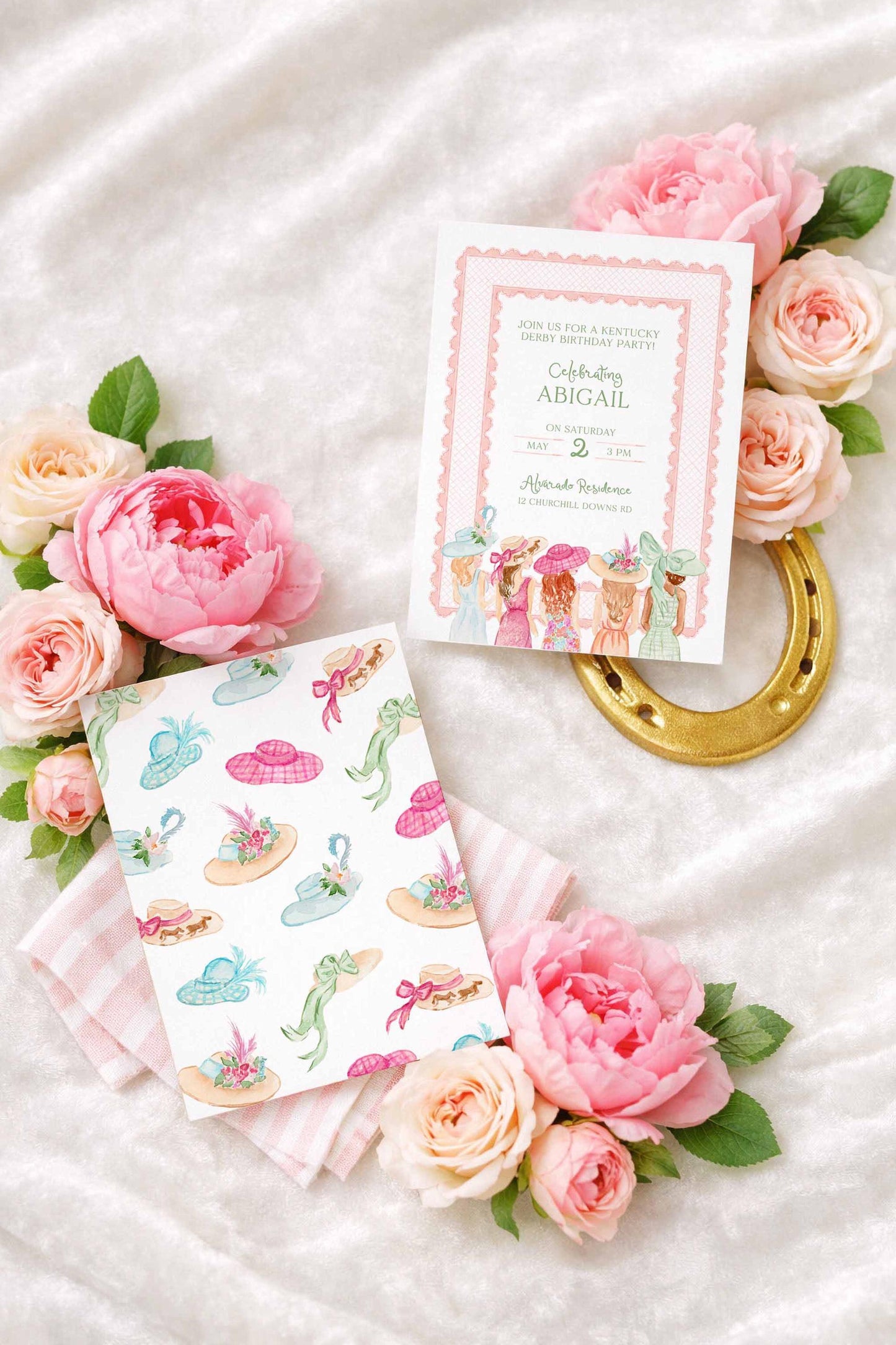 Kentucky Derby Birthday Invitation Template