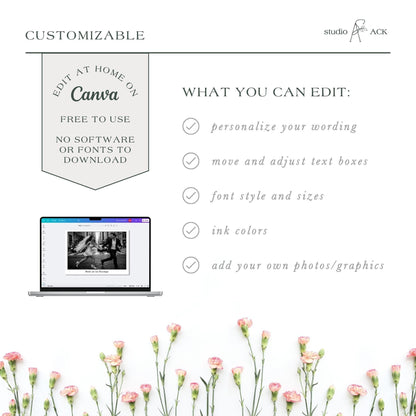 Vintage Polaroid Typewriter Postcard Save the Date Template