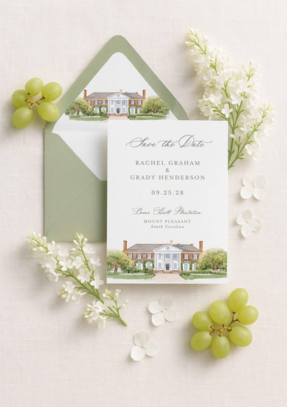 Boone Hall Wedding Template Bundle