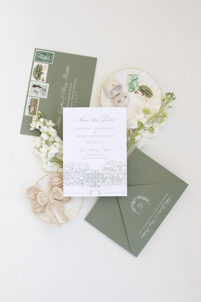 Legare Waring House Wedding Template Bundle