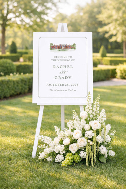 Mansion at Natirar Wedding Template Bundle