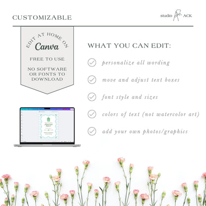Golf Party Invitation Template