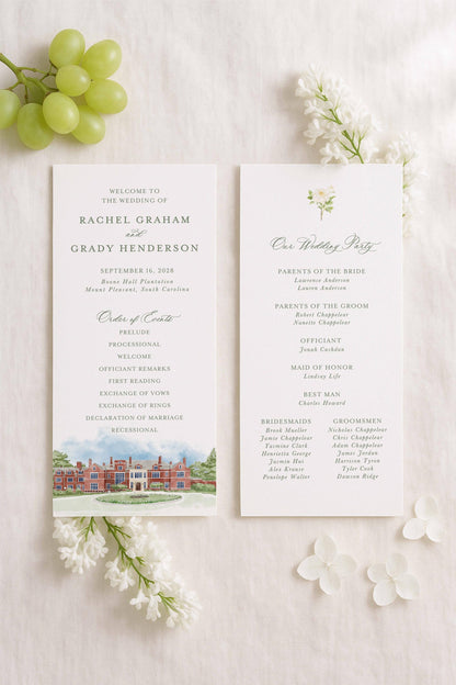 Mansion at Natirar Wedding Template Bundle