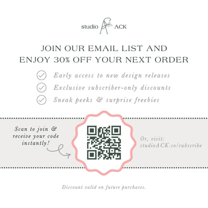 5x5 Card Professional Printing | 5" Square Card Stock Prints with Optional Envelopes | Template Printing from studioACK