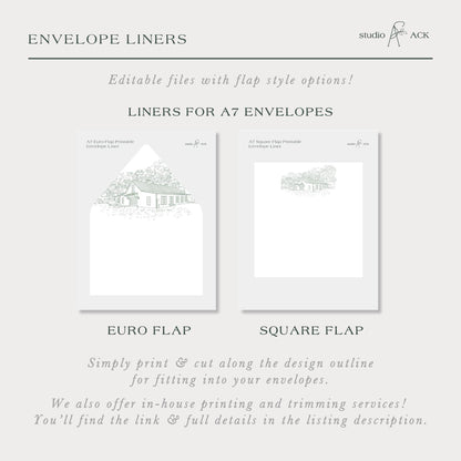 Magnolia Carriage House Wedding Template Bundle