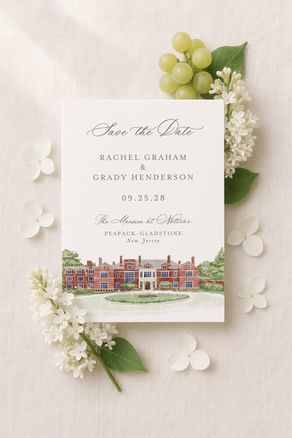 Mansion at Natirar Wedding Template Bundle