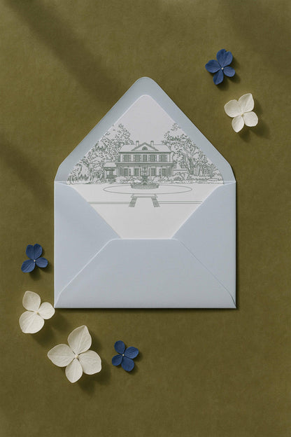 Legare Waring House Envelope Liner Template