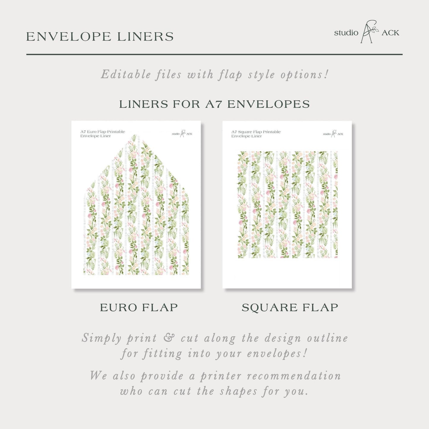 Floral Wedding Template Bundle