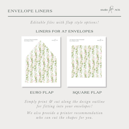 Floral Wedding Template Bundle