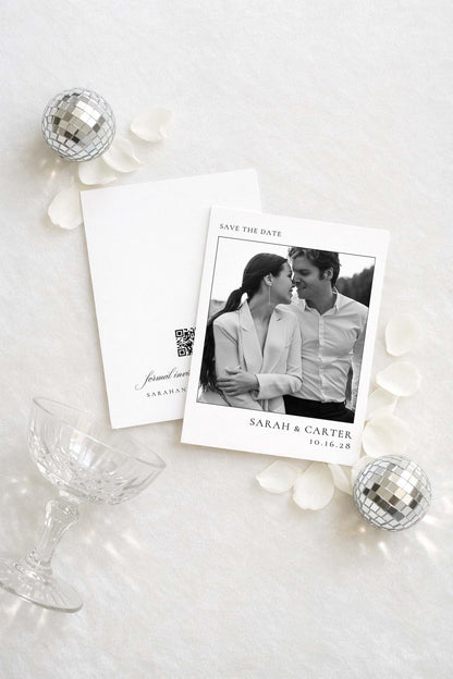 Modern Save the Date Digital Download