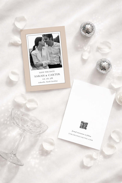 Modern Save the Date Digital Download