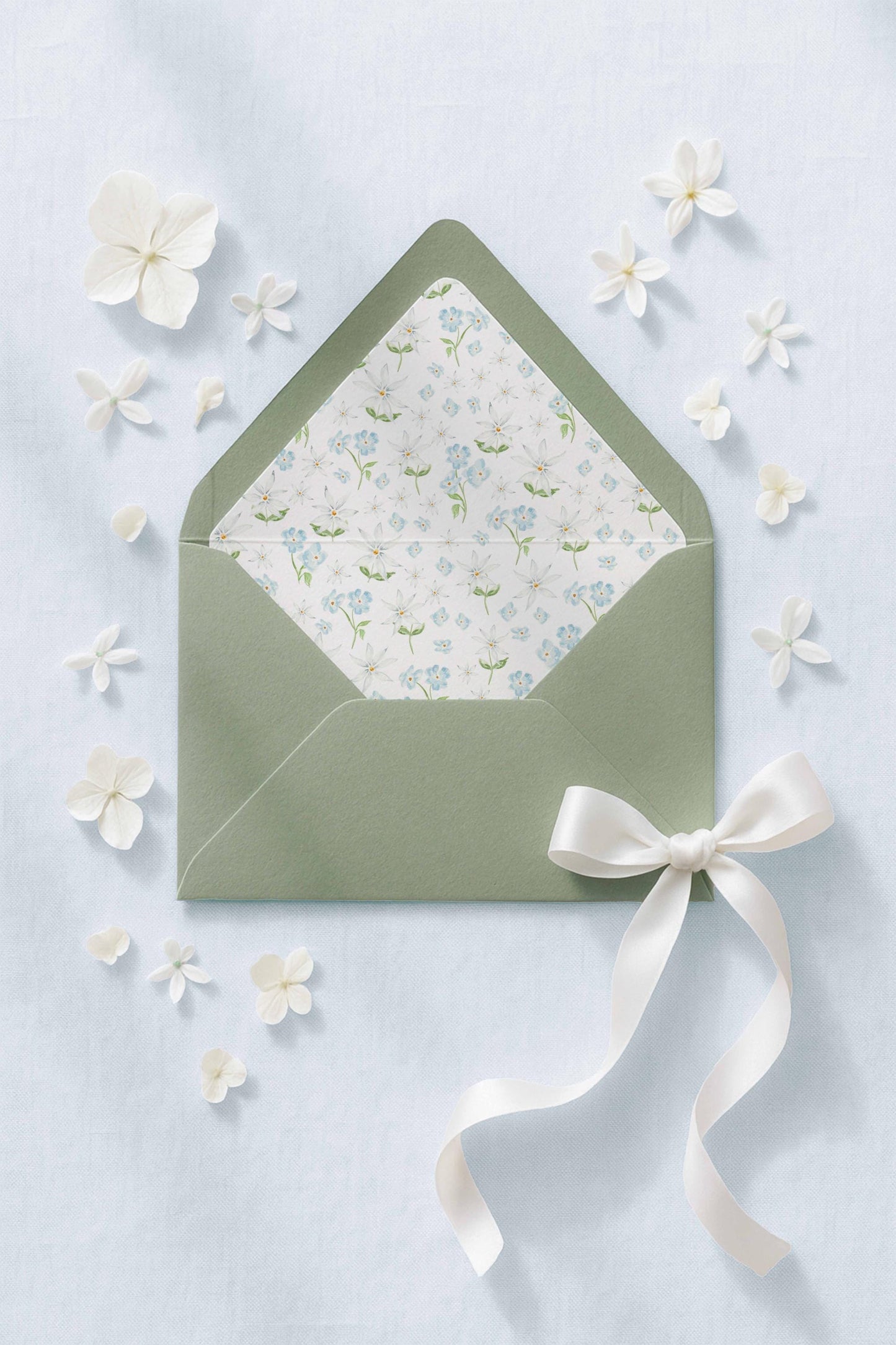 Floral Bridal Shower Invitation Template