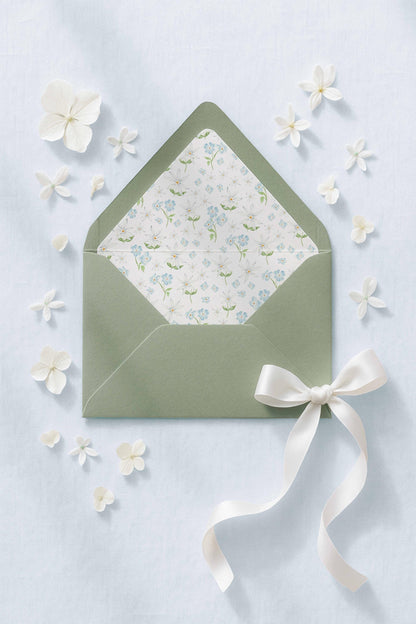 Floral Bridal Shower Invitation Template