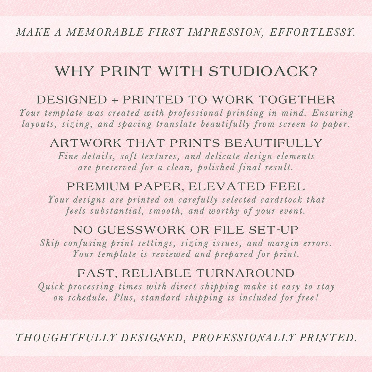 4x9 Card Professional Printing | Tall Card Stock Prints | Template Printing from studioACK
