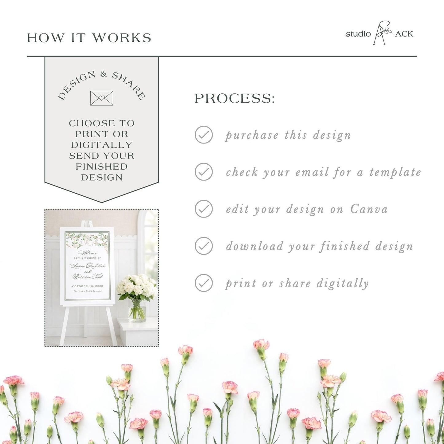 The image is a collage of various images, including a whiteboard with a floral design, a vase of white flowers, and a bouquet of pink flowers. The image does not contain any text, and there are no specific actions or objects depicted.