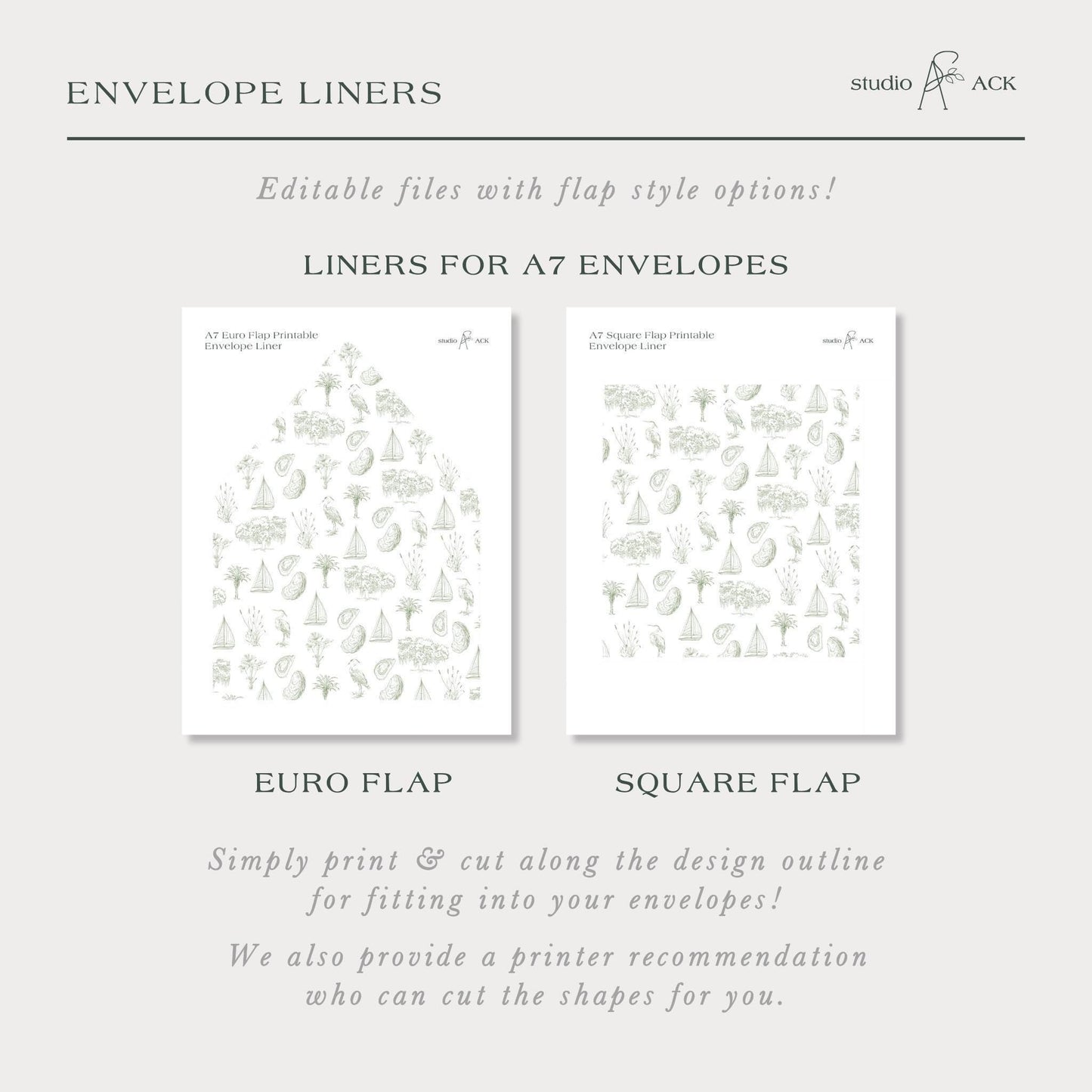 Southern Toile Wedding Template Bundle