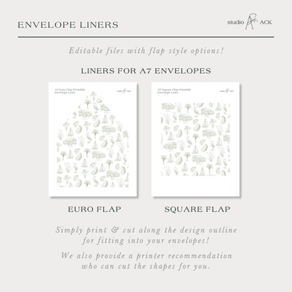 Southern Toile Wedding Template Bundle