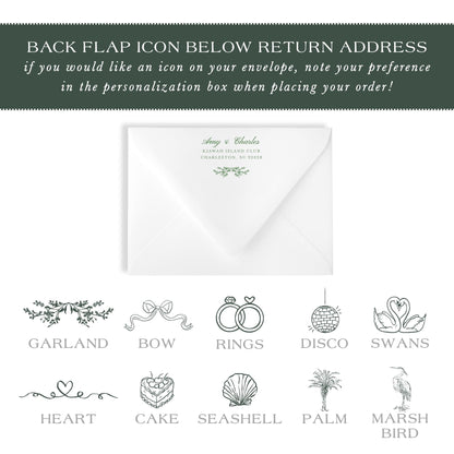 Envelope Addressing ADD-ON | Professional Printing | Printed Return or Variable Guest Addresses | Printing on studioACK Envelopes