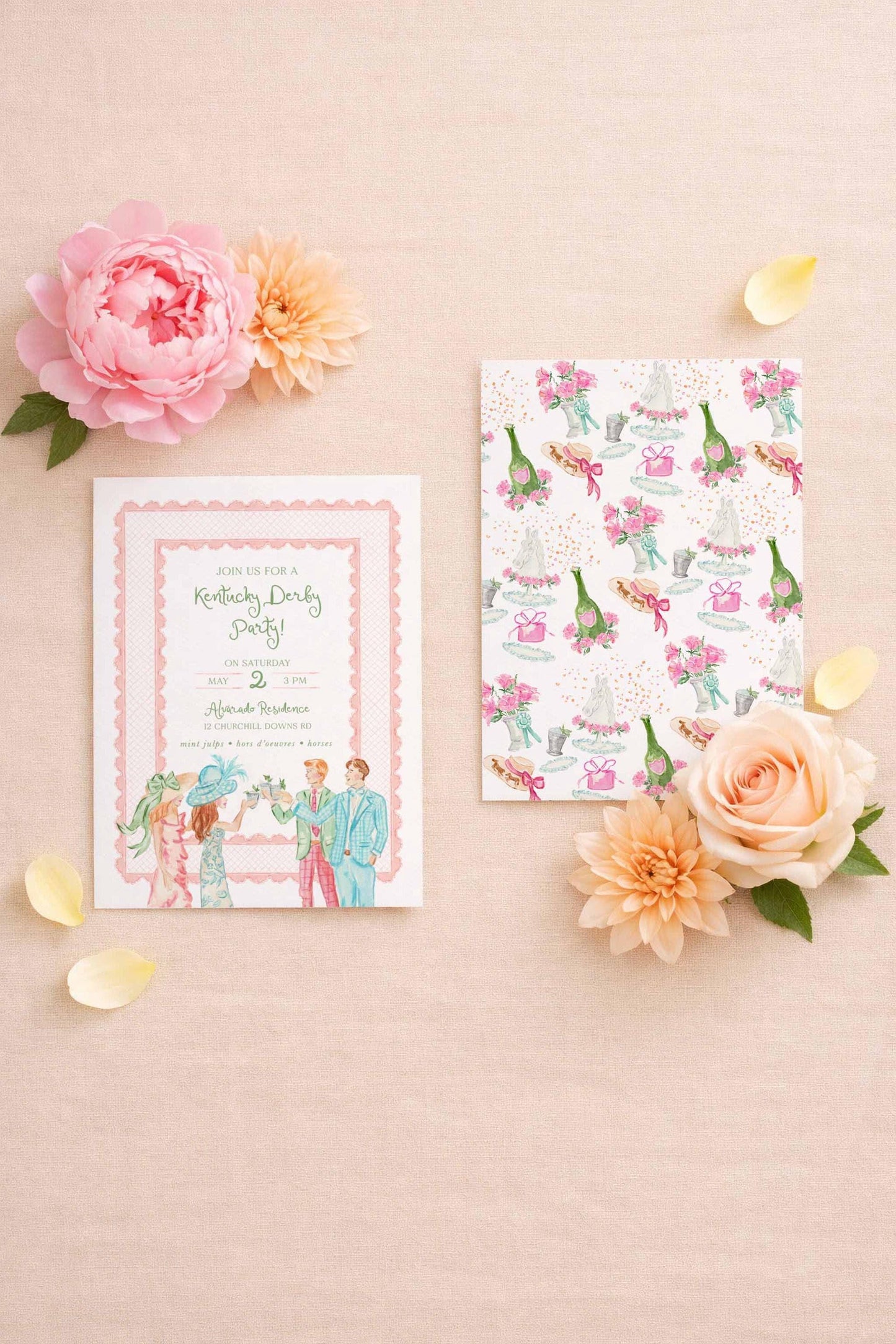 Kentucky Derby Party Invitation Template