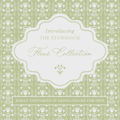 Grandmillennial Floral Wedding Program Template