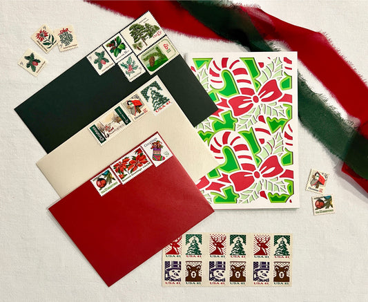 Christmas Card Postage Sets